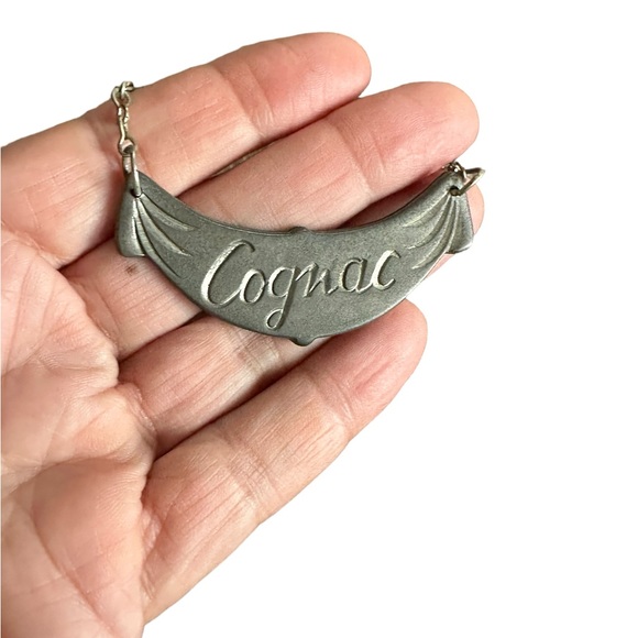 Royal Holland Daalderop Pewter Overlay Green Glass Decanter Bottle w/Stopper - Picture 7 of 10